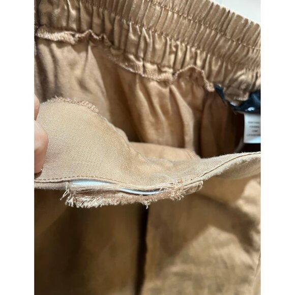 Torrid Linen Blend Shorts - Light Brown 20 - Picture 6 of 10